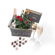 Moet &amp; Chandon, Red Rose and Belgian Chocolates 